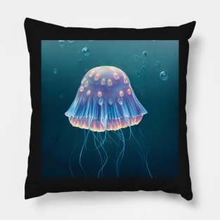 Beautiful Jellyfish Pillow