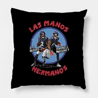 D.J. Moore Darnell Mooney Chicago Las os Heros Pillow