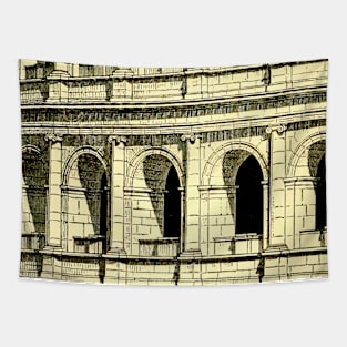 Colosseum gladiator fights Tapestry