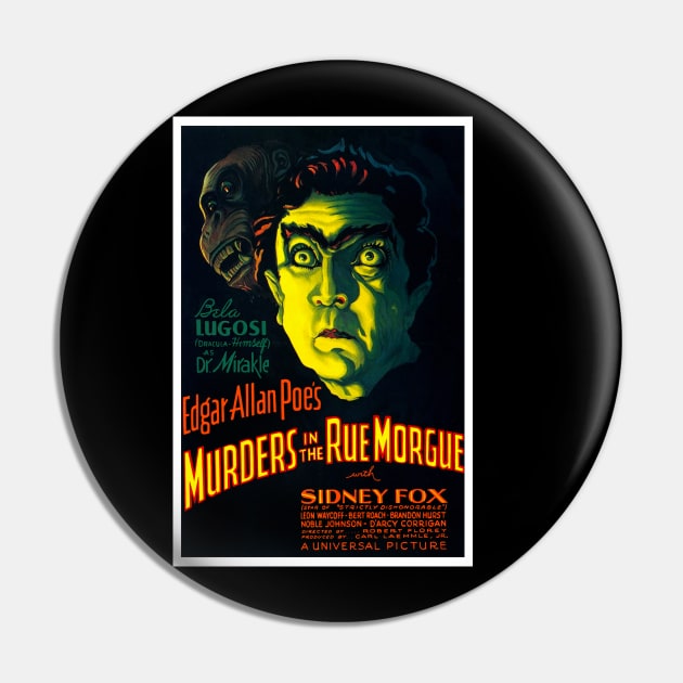 Murders in the Rue Morgue Pin by RockettGraph1cs