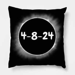 Solar Eclipse 2024 Pillow