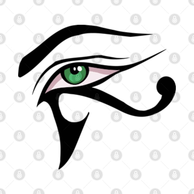 eye of horus color by xzaclee16