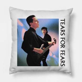 Vintage 80s Tears For Fears Pillow