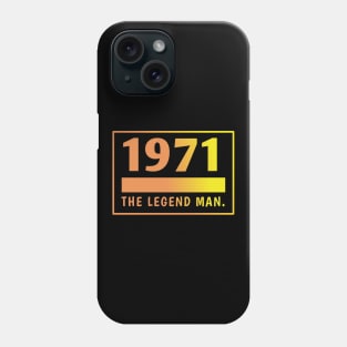 1971 birthday Phone Case