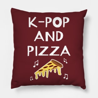 K-Pop And Pizza Pillow