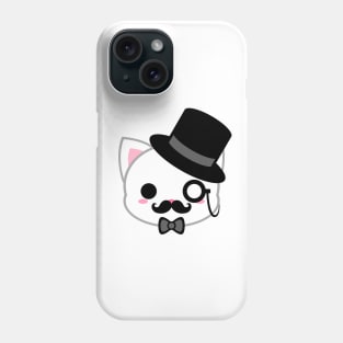 Cute Gentleman Cat Phone Case