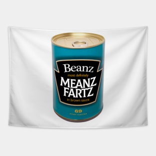 Beans Means Farts Rude T-shirt Tapestry