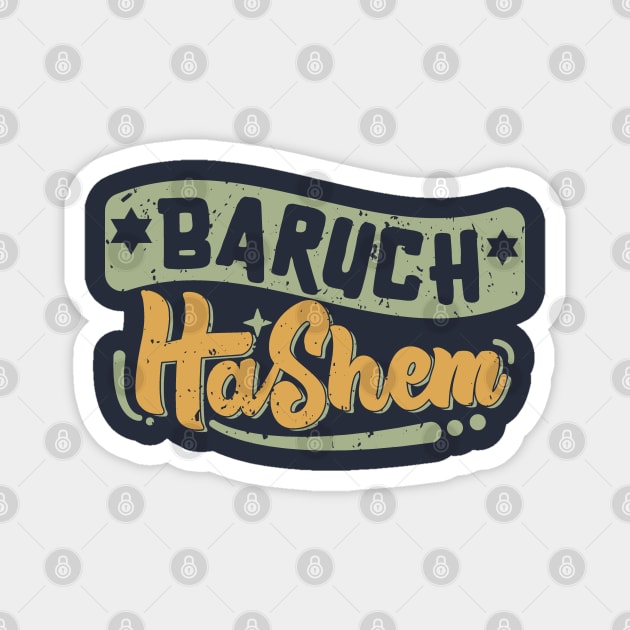 Got Gratitude? Say Baruch HaShem Magnet by Thank HaShem
