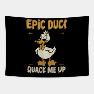 Funny Duck Tapestry