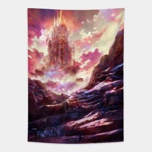 Ishgard At Dawn FFXIV Tapestry