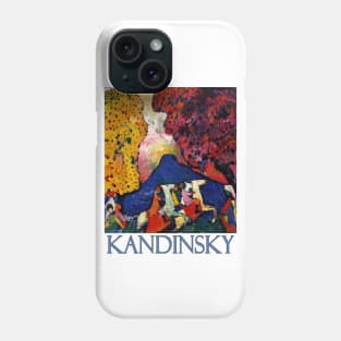 Blue Mountain by Wassily Kandinsky Phone Case