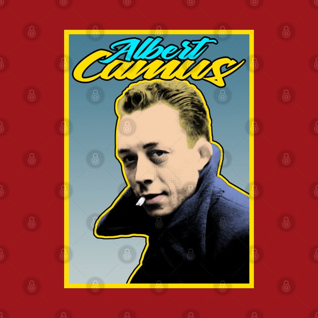 Albert Camus Existential Pop-Art by DankFutura