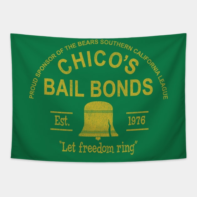 Chico's Bail Bonds Sponsor Tapestry by Alema Art
