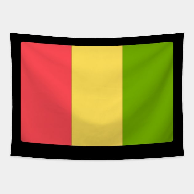 FLAG OF GUINEA Tapestry by Just Simple and Awesome