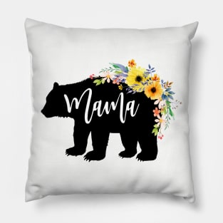 Mama Bear Mama Bear New Mom Gifts For Mom Mama Bear Tunic Mama Bear Tee Momma Bear Mamma Bear Mom Mama Pillow