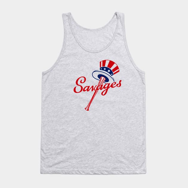 Savages, New York Yankees Baseball - Savages In The Box - Tank Top
