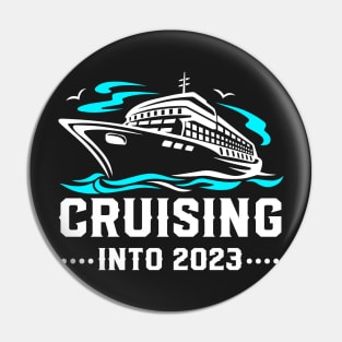 Cruising Into 2023 Yacht Pin