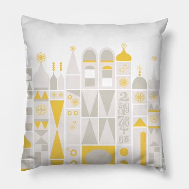 Small World Geometric Pillow by Heyday Threads