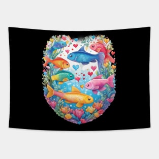 Marine Life Tapestry