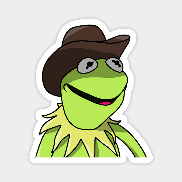 KERMIT AS A COWBOY Magnet by OFFICIAL KERMIT STORE