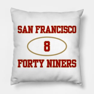 SAN FRANCISCO 49ERS STEVE YOUNG #8 Pillow