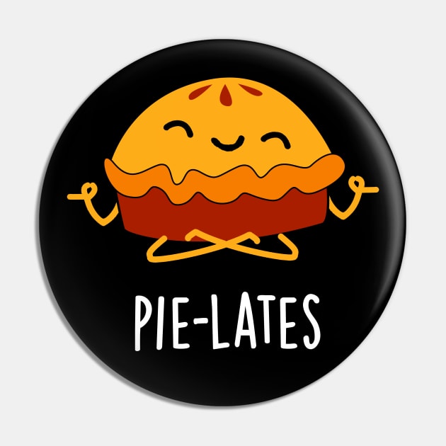 Pie-lates Funny Food Pie Pun Pin by punnybone