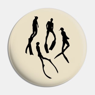 Freediving crew Pin