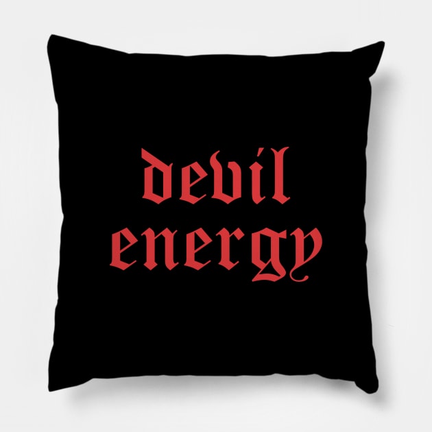 Devil Energy Pillow by Fiends