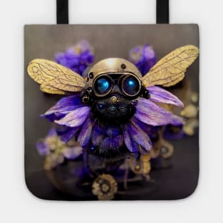 Purple Bee Journey Tote