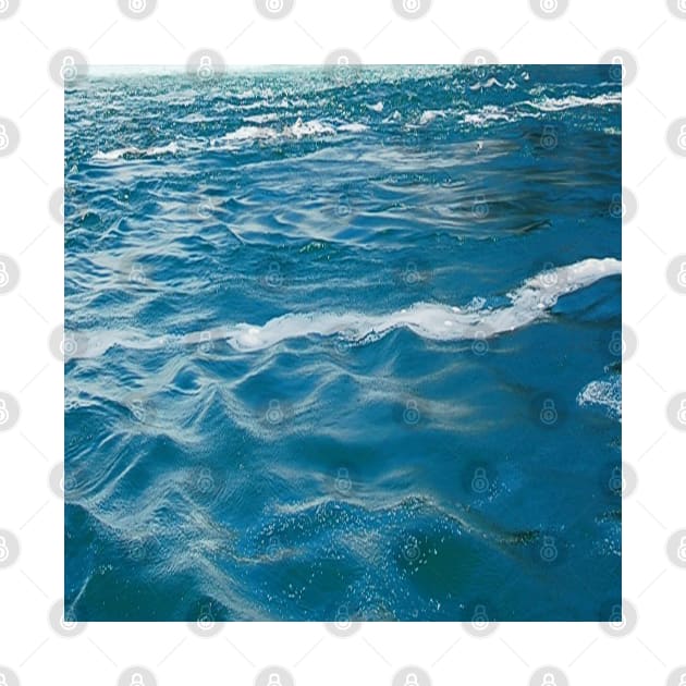 Healing Waters from blue ocean waves and ripples by Star58