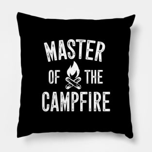 Master of the campfire Pillow