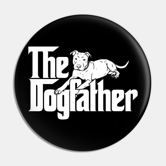 The Dog Father Pitbull Pin by iconicole