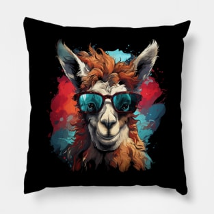 Patriotic Llama Pillow