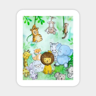 Jungle Friends Magnet