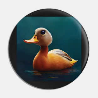 Cute Yellow Ducking Pin