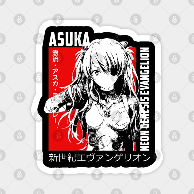 Asuka Langley Magnet by Retrostyle