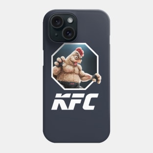 KFC Fighter Logo White Phone Case