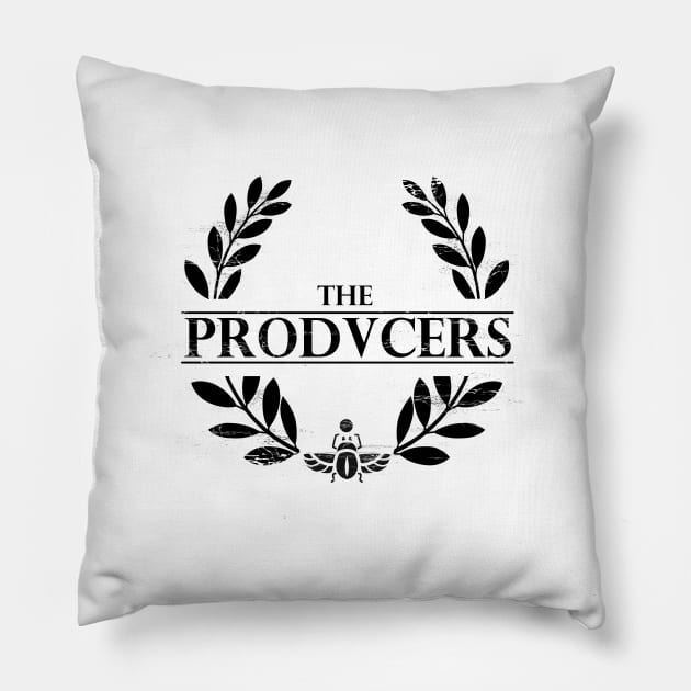 Cry Havoc! Ask Questions Later - The Prodvcers (light background) Pillow by Rusty Quill