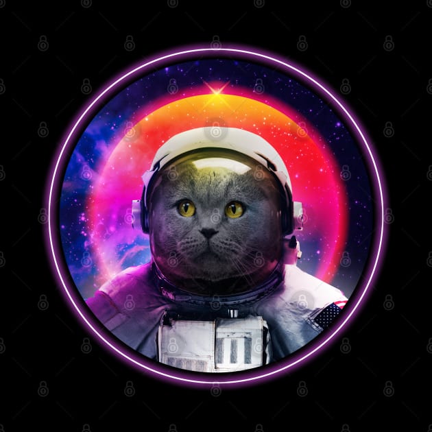 Astrocat cute by LAKOSH