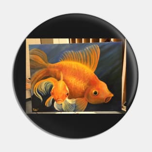 Goldfish Pin