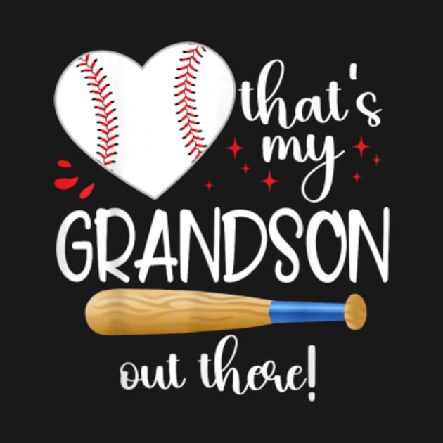 Baseball Grandma Thats My Grandson Out There by Pastelsword