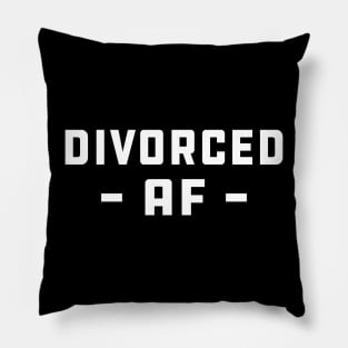 Divorced AF Pillow