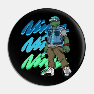 Favorite Laces Ninja Rock Pin