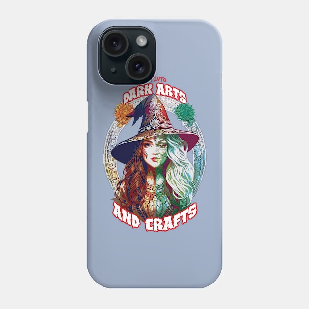 Dark Arts & Crafts Phone Case by Daily Detour