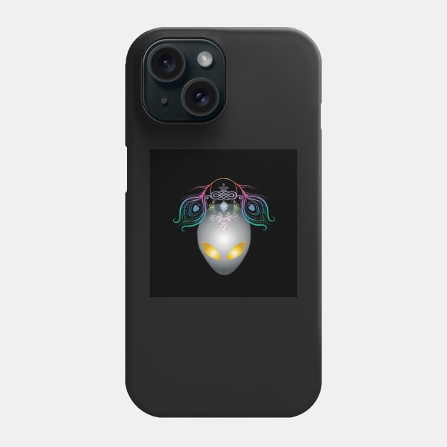 That Fabulous Alien Phone Case by pompeiigod