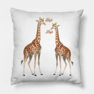 giraffe joke Pillow