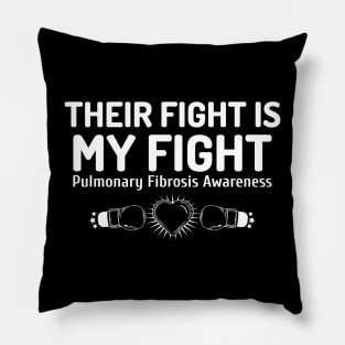 Pulmonary Fibrosis Awareness Pillow