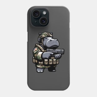 Tactical Hippo Phone Case