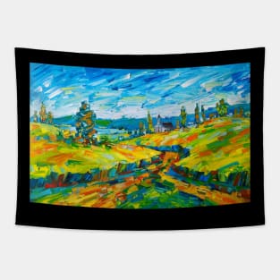 Ukrainian nature abstraction Tapestry