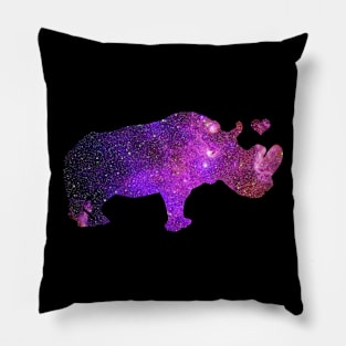 Galaxy Sudan The Last Male Northern White Rhino Pillow